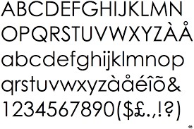 font yang bagus untuk ppt