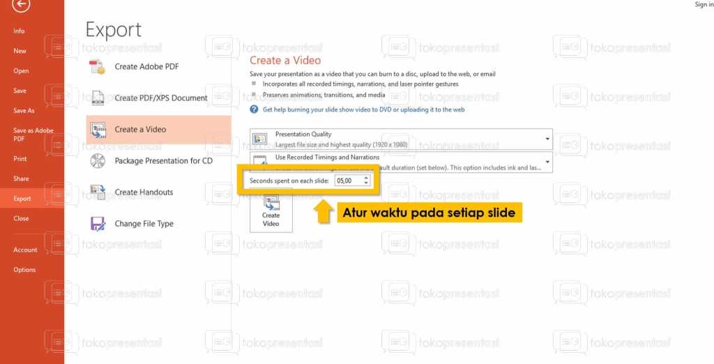 tokopresentasi.com tutorial konversi powerpoint ke video 8 (1)