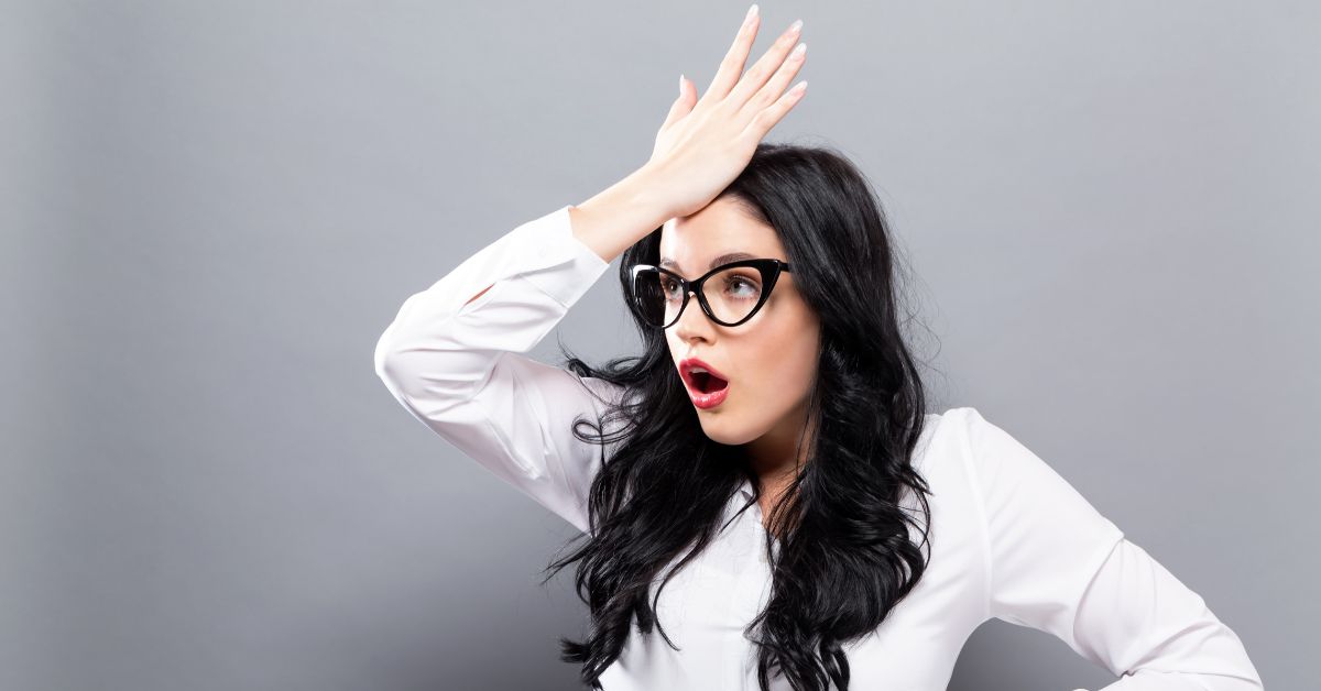 kesalahan dalam presentasi