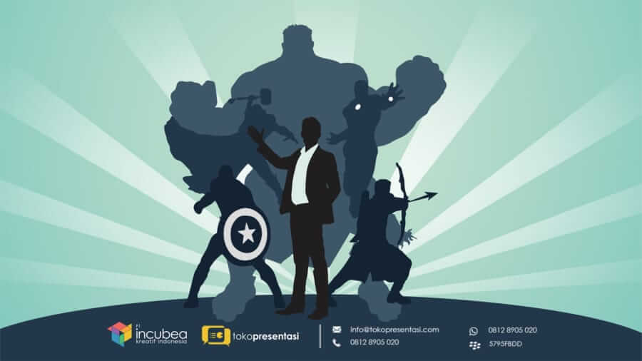 5 Strategi Presentasi yang Bisa Dipelajari Dari Karakter The Avengers - Tokopresentasi
