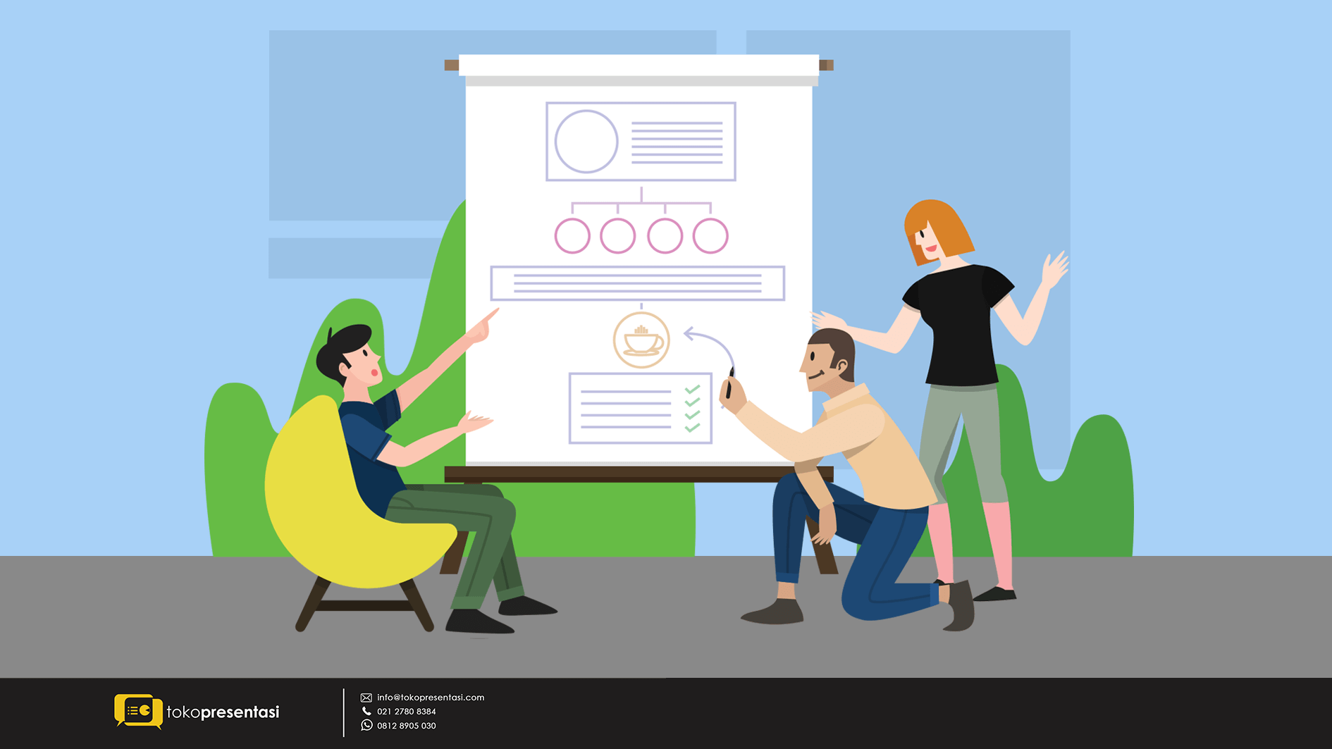 Jasa Pembuatan Desain Presentasi Powerpoint Lomba Inovasi GKM WKM TKMPN RSUD Tebet Tokopresentasi