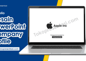 Desain Presentasi Elegan Powerpoint Produk Apple
