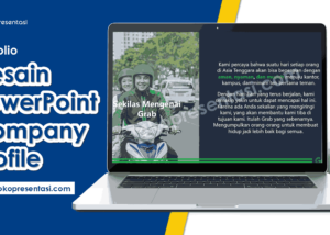 Desain Presentasi Powerpoint Grab Indonesia