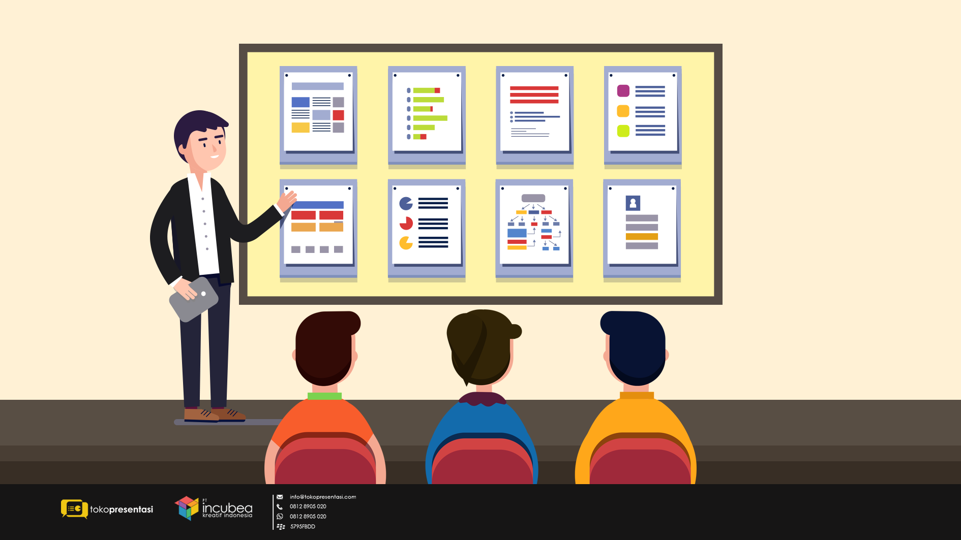 Jasa Pembuatan Desain Infografis Penyuluhan - Tokopresentasi