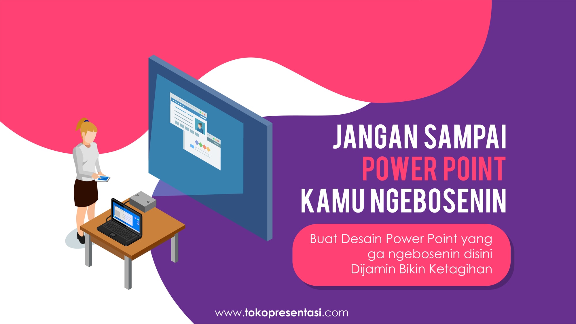 Jasa Pembuatan Desain Presentasi Powerpoint Lomba Inovasi GKM WKM TKMPN Ciputra Group Tokopresentasi
