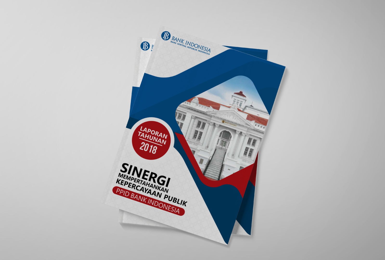 Desain Buku Laporan / Report Bank Indonesia