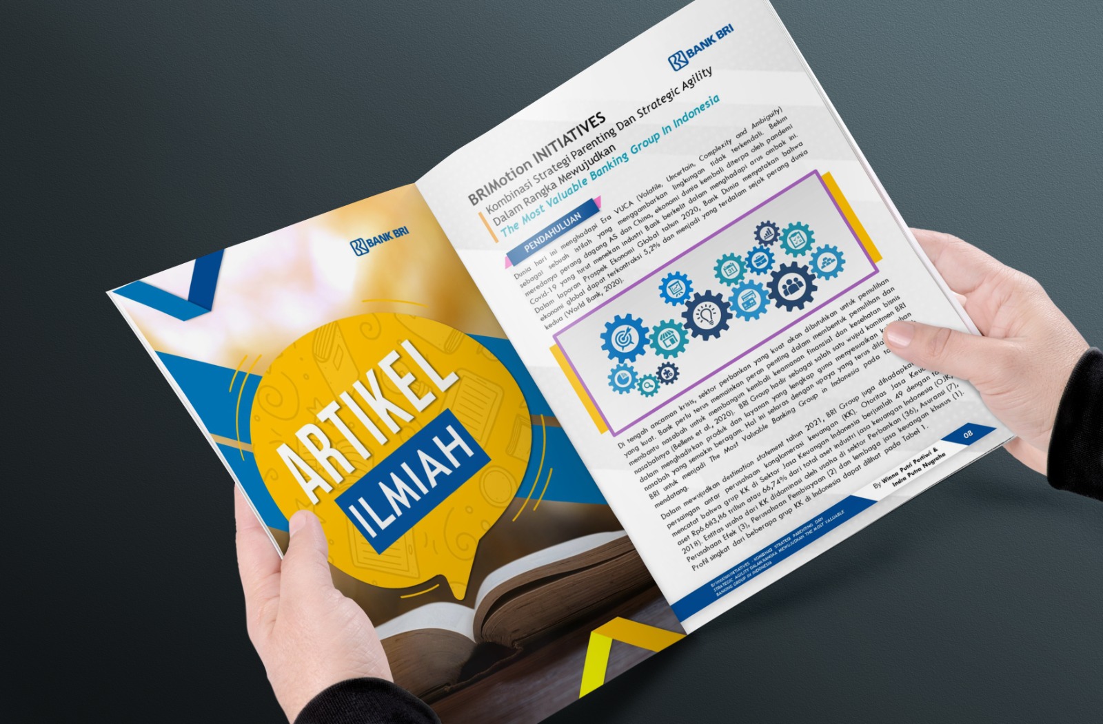 Desain Jurnal Ilmiah BRI