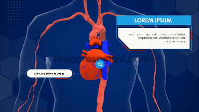 Jasa Pembuatan Desain & Animasi Presentasi 3D PowerPoint Medis Kedokteran Tokopresentasi