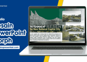 Jasa Desain PPT Morph 2D Tema IKN By Tokopresentasi.com