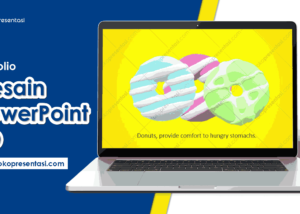 Desain Ilustasi 3D Donat Untuk Kebutuhan Promosi