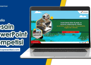 Desain Powerpoint APQA Pertamina Tema Nature