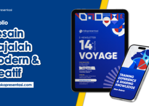 Desain Majalah Modern & Kreatif