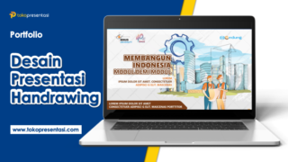 Desain Presentasi Style Ilustrasi Handrawing - Custom Design Presentation