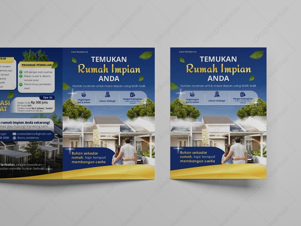 Jasa Desain Brosur Perumahan Jasa Desain Brosur Perumahan