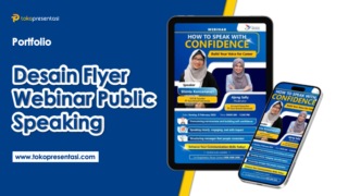 Desain Flyer Webinar Public Speaking