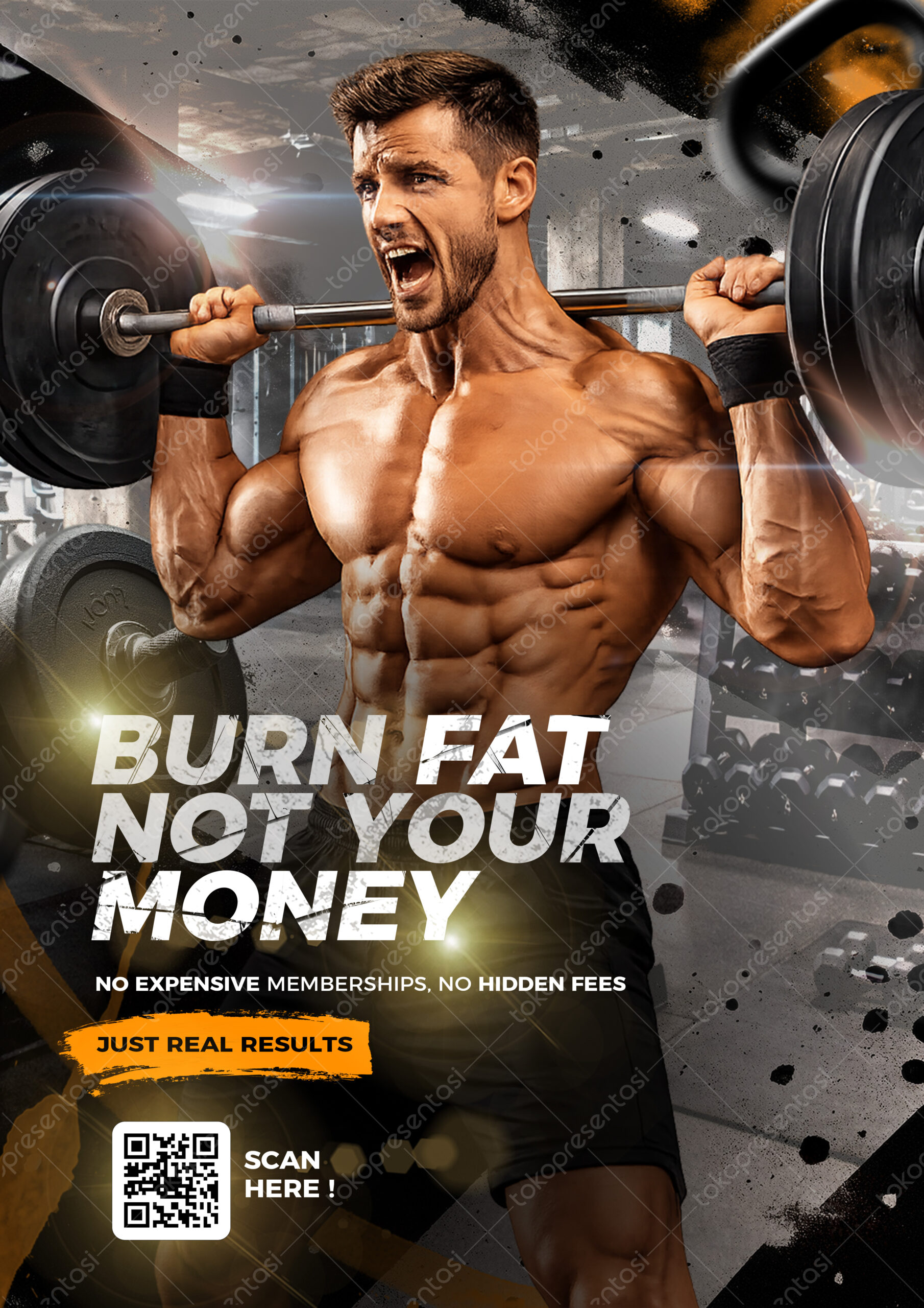 Jasa Desain Poster Gym