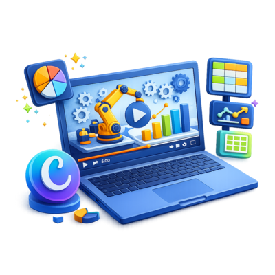 Training Video Infografis Canva Tokopresentasi.com