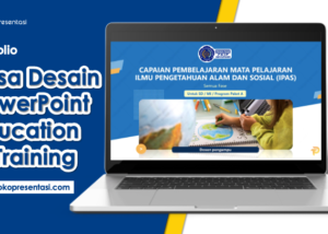 Jasa Desain Powerpoint Tema Education & Training