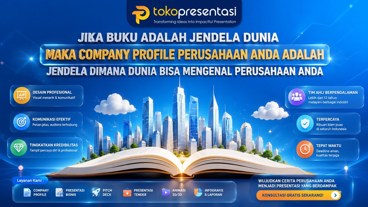 Harga Bikin Company Profile Biaya Tokopresentasi desain company profile terbaik