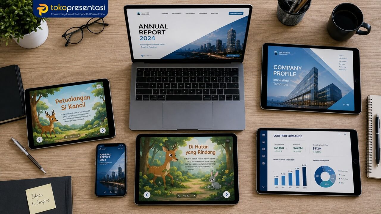 Harga Jasa Desain E-book Interaktif, Desain Booklet, Desain Katalog, Desain Cover Buku Tokopresentasi Harga Jasa Desain E-book Interaktif, Desain Booklet, Desain Katalog, Desain Cover Buku Tokopresentasi
