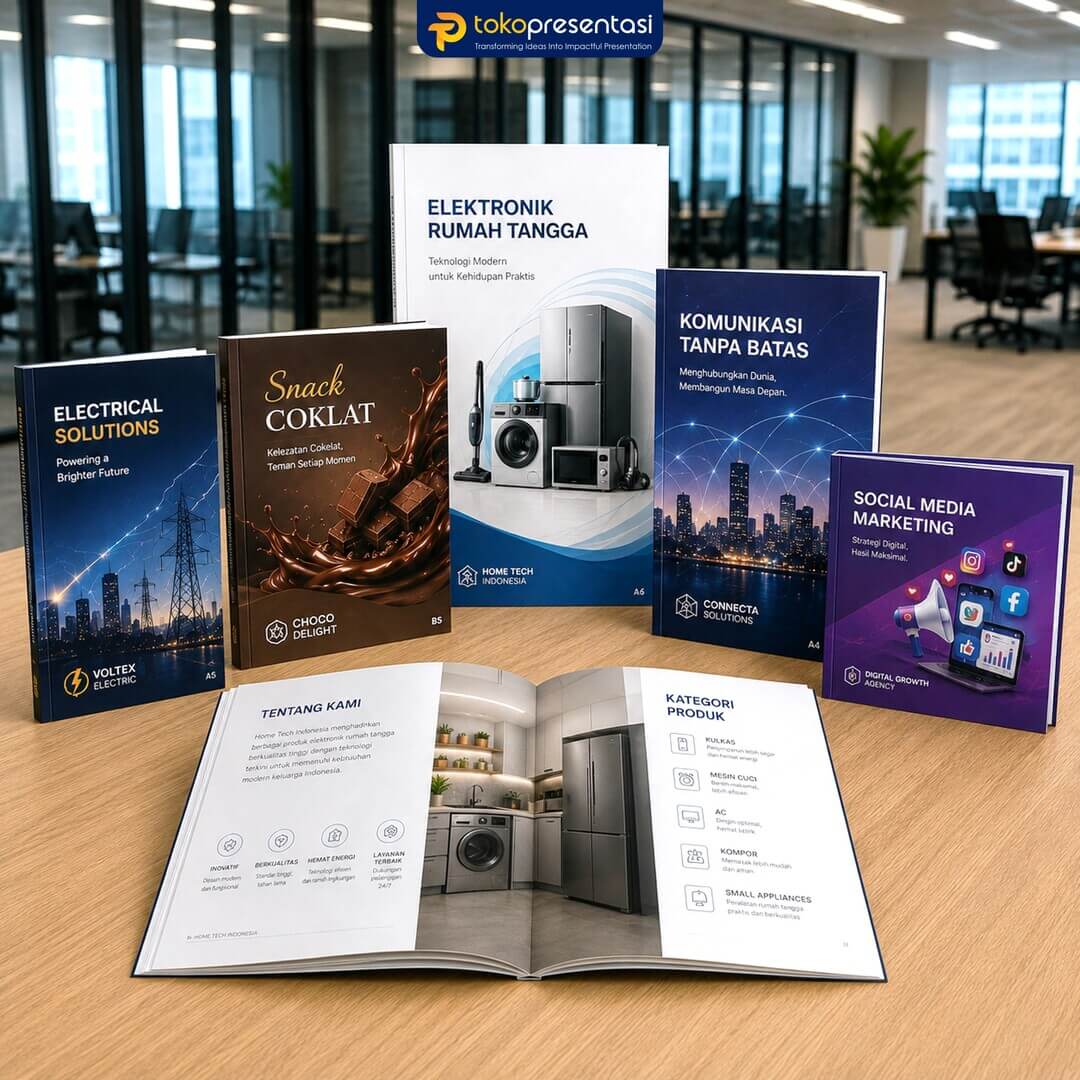 Harga Jasa Pembuatan Desain Booklet Perusahaan Profesional 4