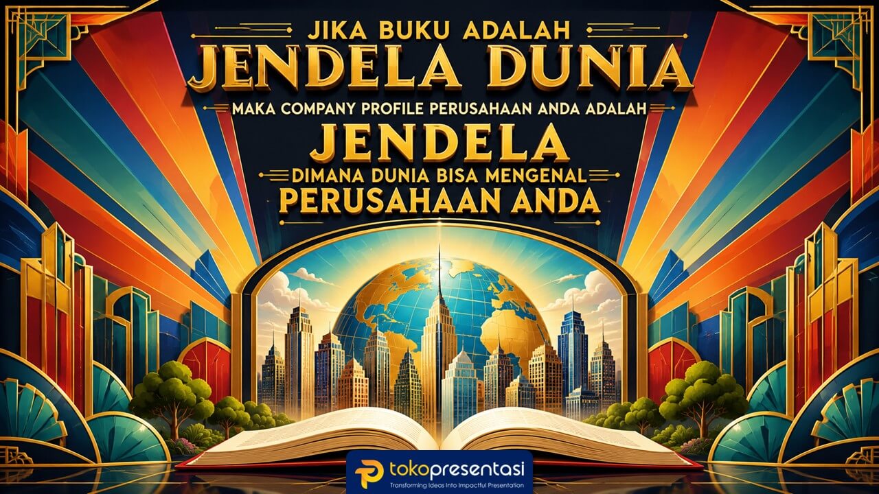 Jasa Bikin Company Profile Berkualitas Tokopresentasi desain company profile terbaik