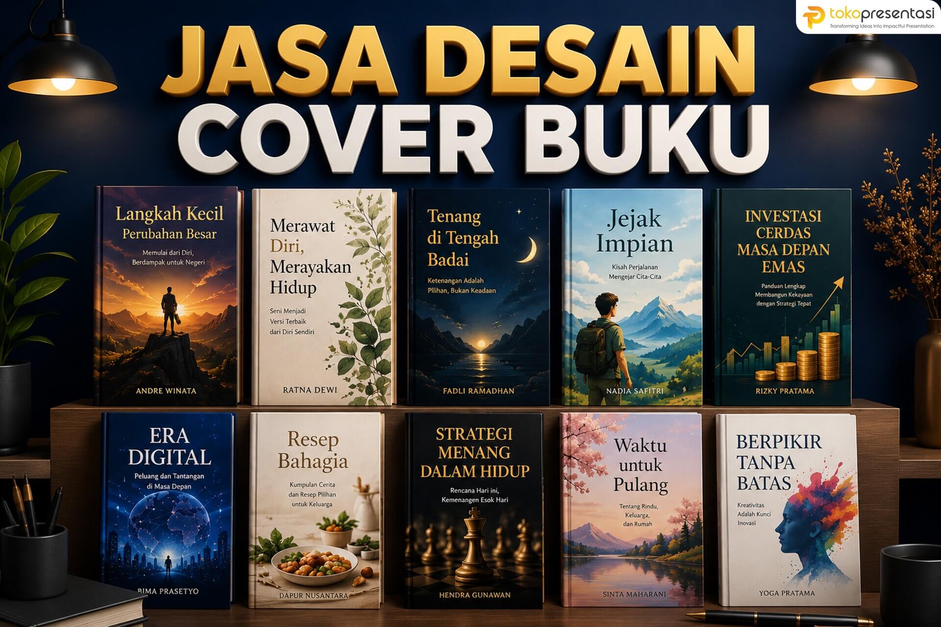 Jasa desain cover buku tokopresentasi.com