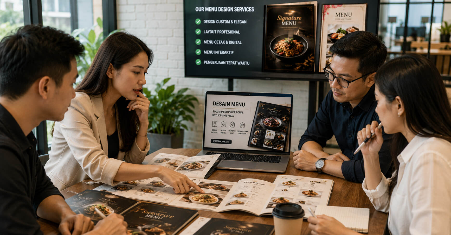 Langkah-Langkah Memilih Harga Jasa Pembuatan Desain Buku Menu Makan Cetak dan Menu Digital Interaktif Tokopresentasi