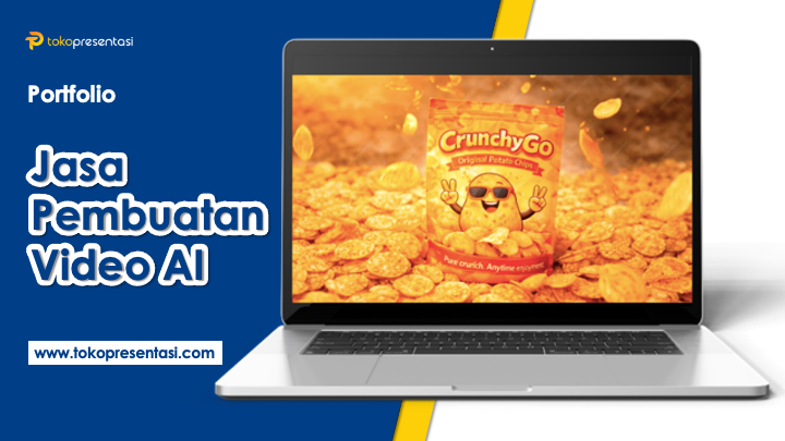 Jasa Pembuatan Video Iklan Produk CrunchyGo (AI Generated Video)