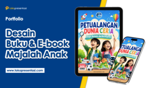 Desain Buku & E-Book Majalah Anak Creative