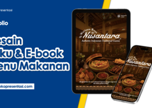 Desain Buku & E-Book Menu Makanan Nusantara