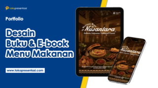 Desain Buku & E-Book Menu Makanan Nusantara