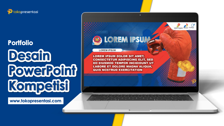Desain Presentasi CIP - Tema Boxing