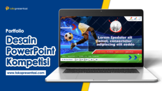 Desain Presentasi CIP - Tema Football